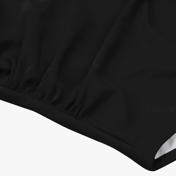 ๐ EOMENIE TUMMY CONTROL BLACK BATHING SUIT(L) - Picture 7 of 8